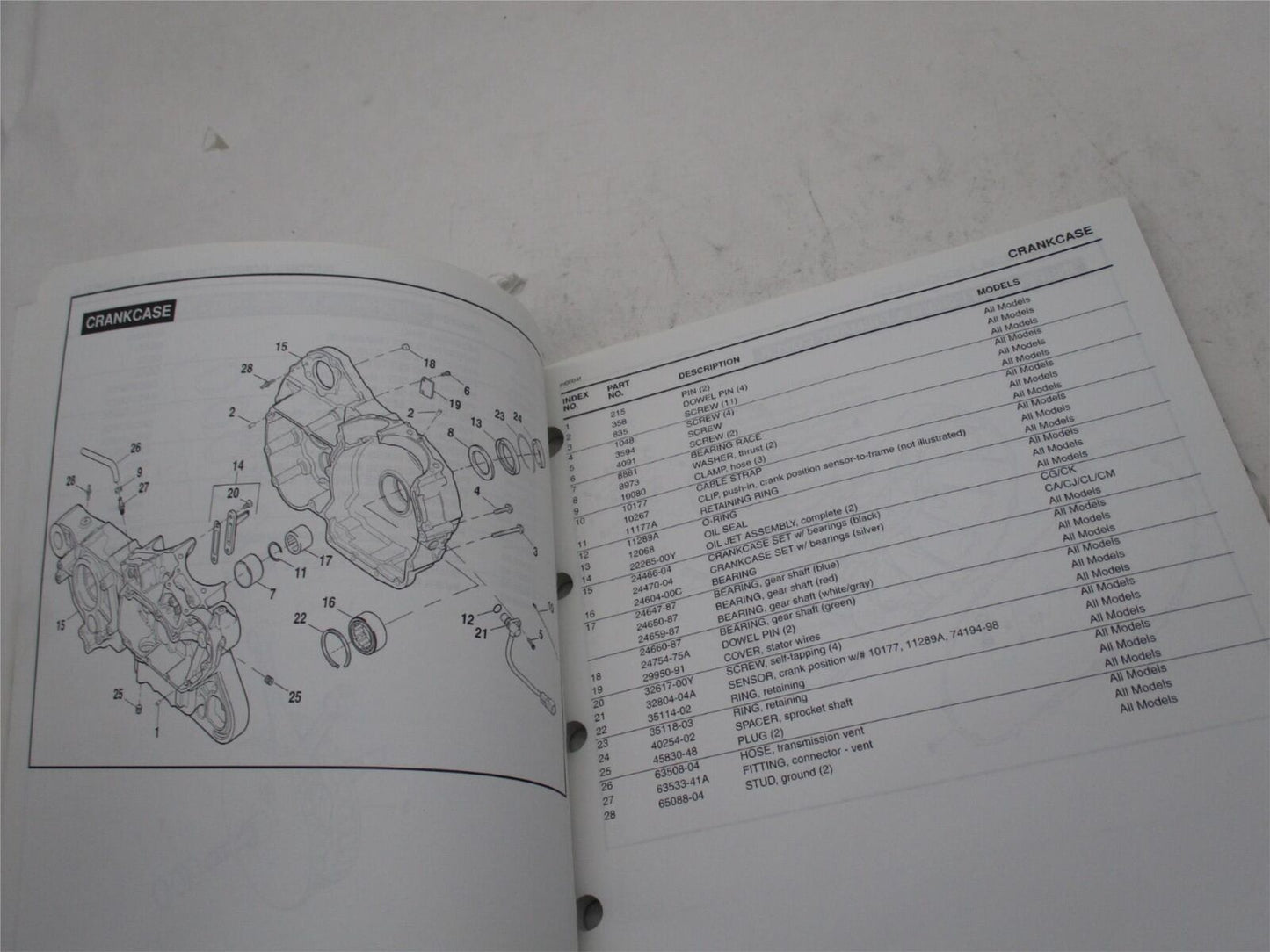 Harley Davidson Official Factory 2005 Sportster Parts Catalog 99451-05A