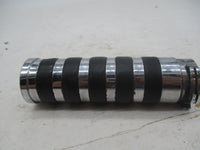 Harley Davidson Chrome Rubber Ribbed Handlebar Throttle Grip