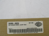Harley Davidson Genuine NOS Luxury Rich Red Air Cleaner Cover 29350-00ZQ