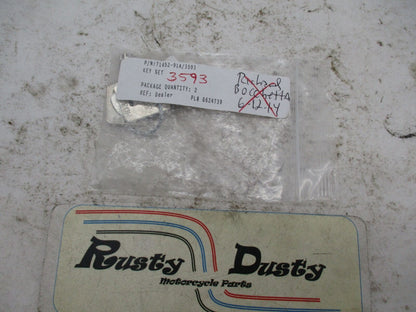 Harley Davidson Genuine NOS Ignition Key Set 71452-91A Code 3593