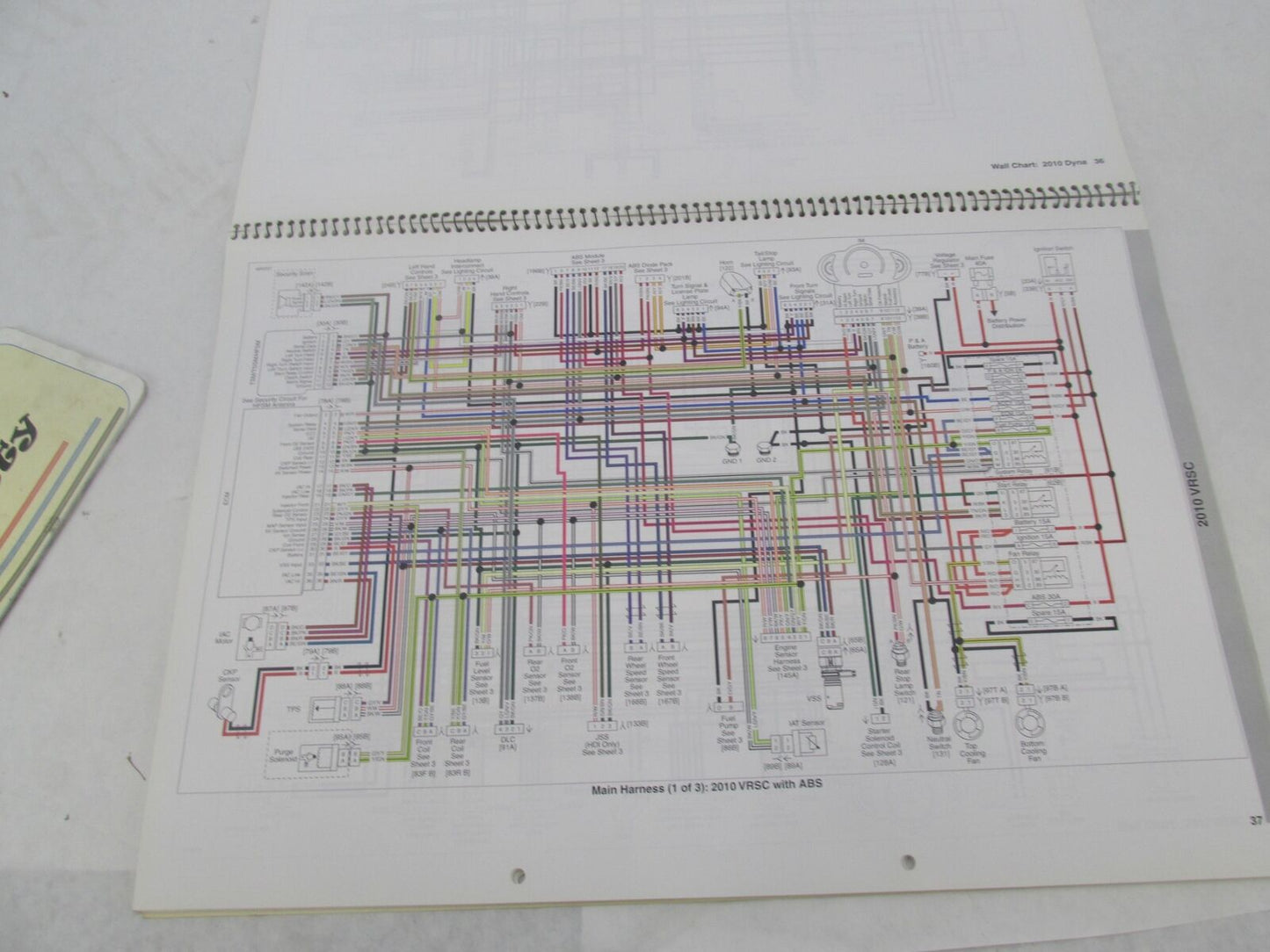 Harley Davidson Official Factory Genuine 2010 Wiring Diagrams 99949-10