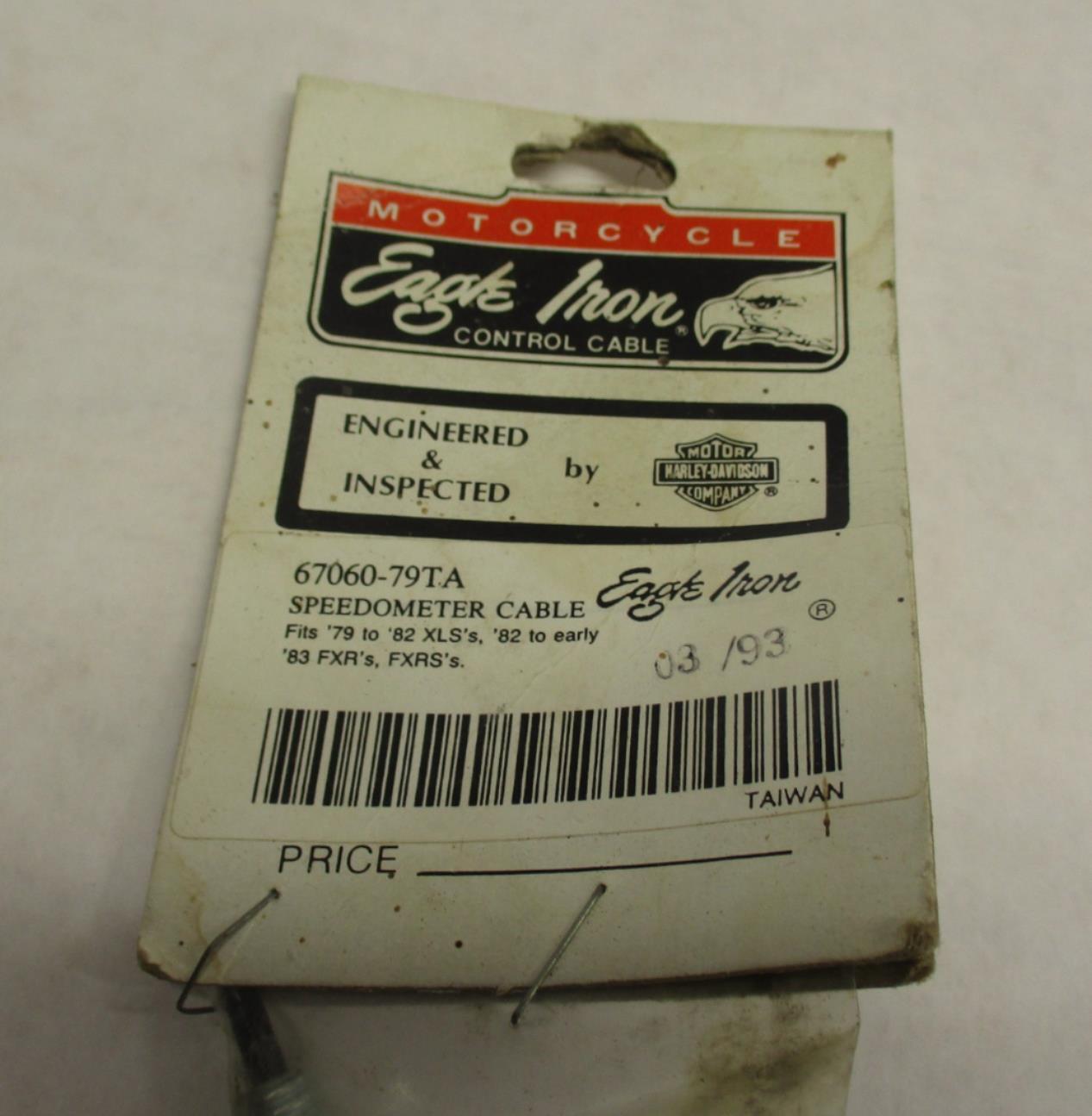 Harley Davidson Eagle Iron Speedometer Speedo Drive Cable 67060-79TA