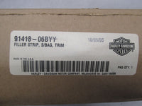 Harley Davidson Genuine NOS Filler Strip Saddlebag Trim 91418-06BYY