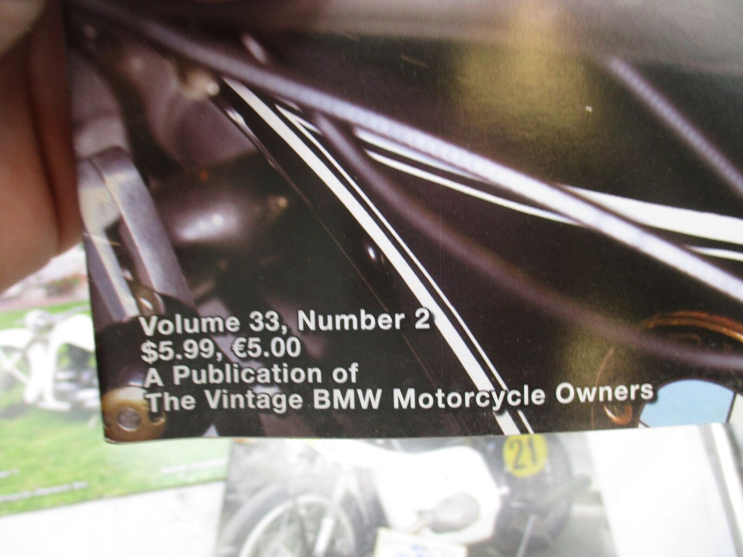 Lot of 3 The Vintage BMW Bulletin Magazines Volume 33 1, 2 and Volume 34, 1