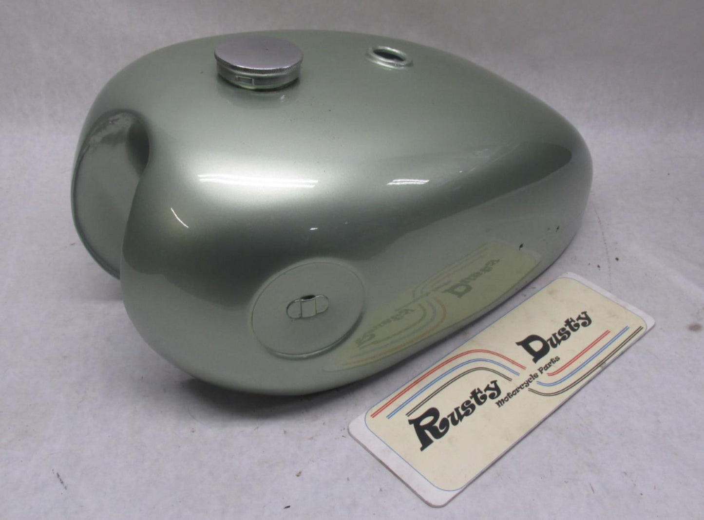 Original BSA Freshly Painted Emerald Green Gold Star Gas Fuel Petrol Tank