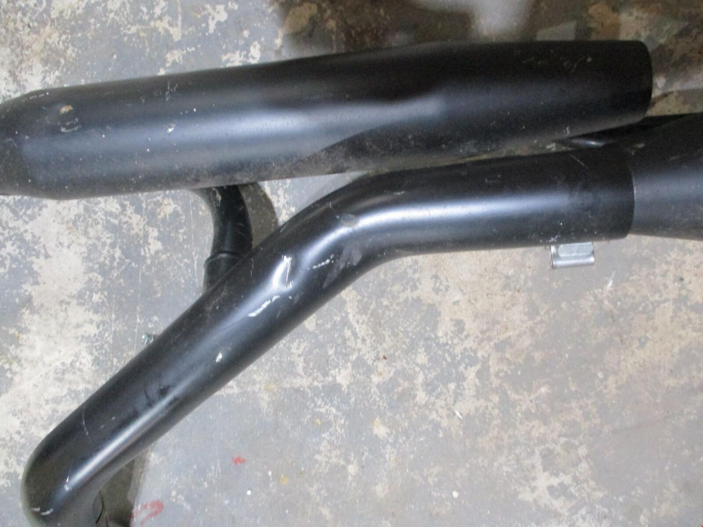 Harley Davidson FXS Blackline Softail Stock Black Exhaust System 65953-01 #2