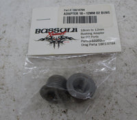 Pair of Harley Davidson Bassani NOS 18-12MM O2 Ports Bung Adapters 18610784