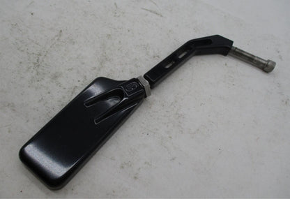 Slotted Black Custom Rectangular Right Side Rear View Custom Chopper Mirror