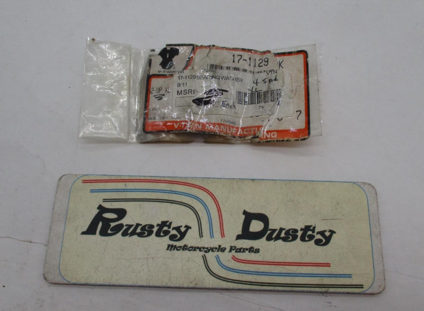 Lot of 4 Harley Davidson Bearing Washer XL 1952-Up 17-1129