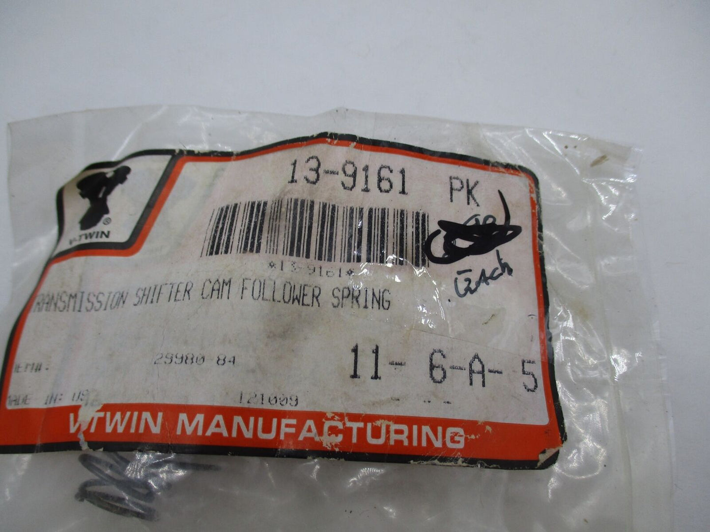 Lot of 8 Harley V-twin Transmission Shifter Cam Follower Springs 13-9161