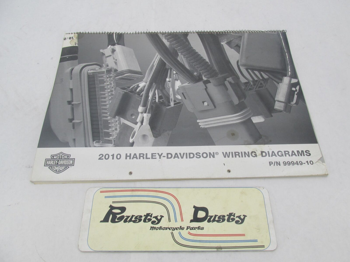 Harley Davidson Official Factory Genuine 2010 Wiring Diagrams 99949-10