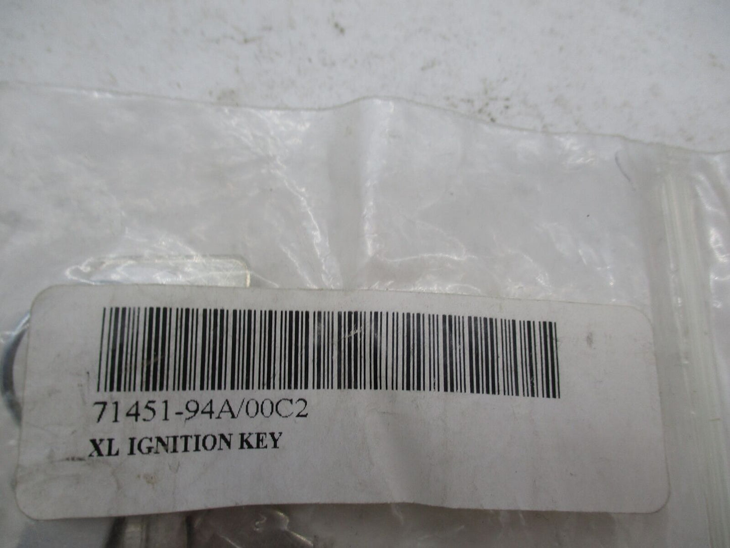 Harley Davidson Genuine NOS XL Ignition Key Set 71451-94A Code 00C2