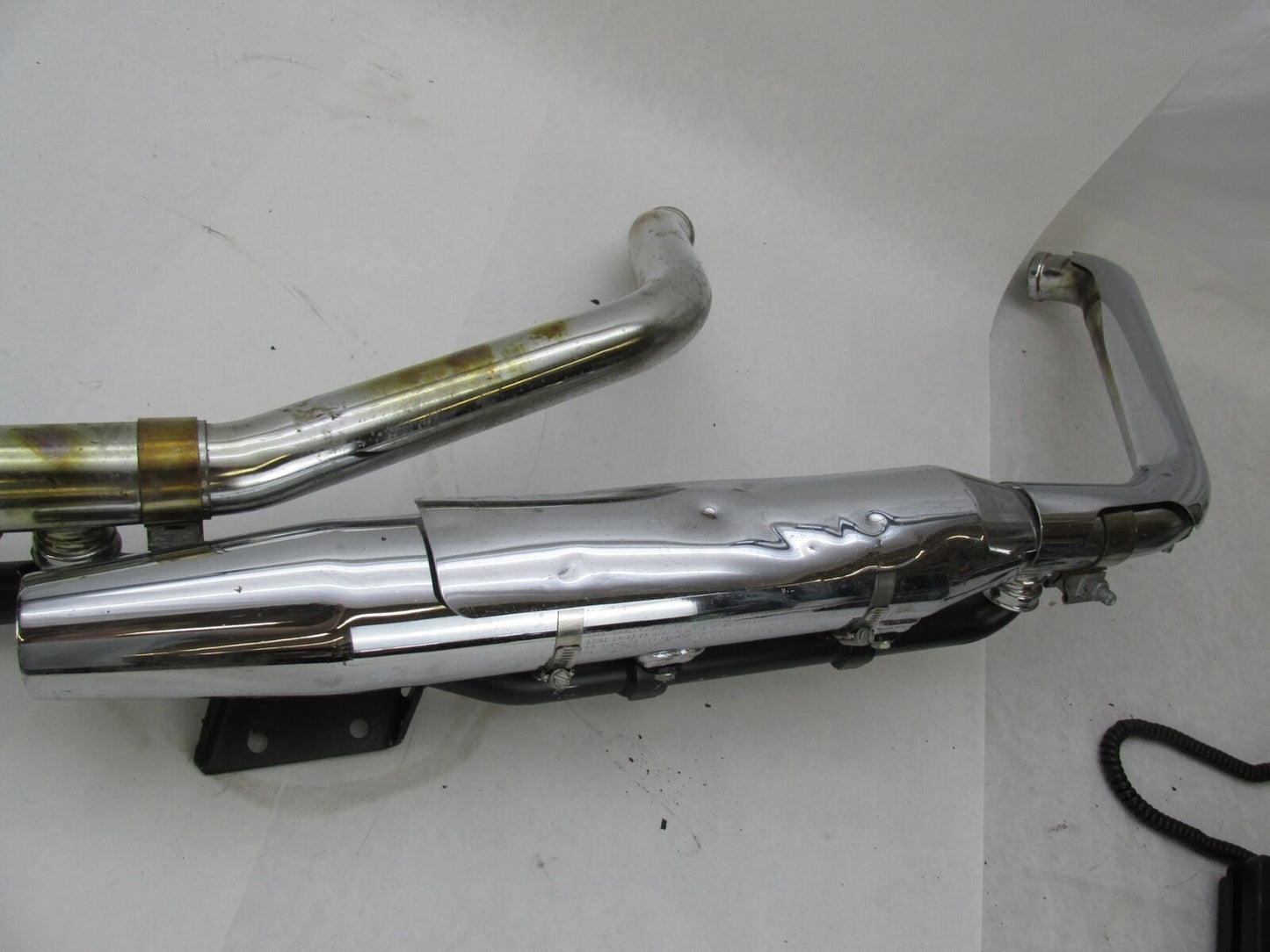 Harley Davidson Chrome Full Stock Exhaust System 00-06 Softail 65413-00 #13