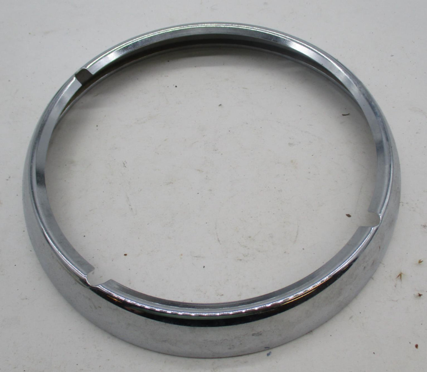Vintage Motorcycle Chrome 7" Headlight Retaining Trim Bezel Ring