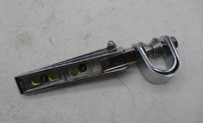 Harley Davidson Single Highway Peg with Engine Crash Bar Mounting Clamp