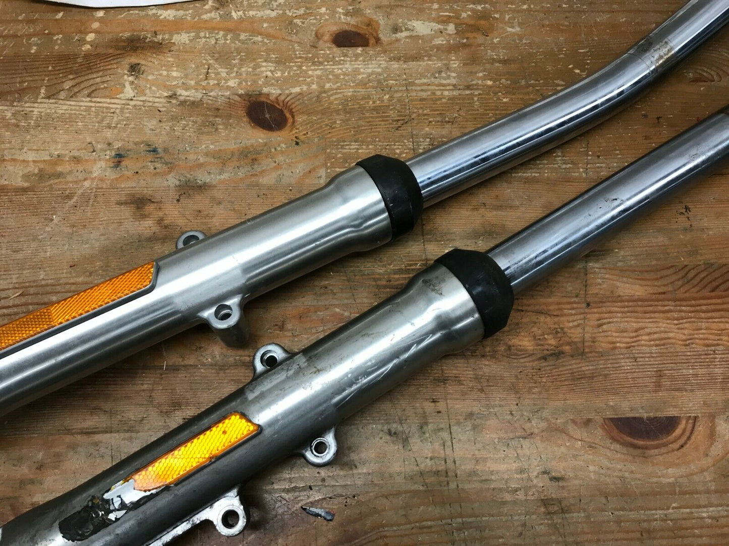 Harley Davidson Showa G593-R / G593-L Fork Set FXDWG & FXST/B Bent Parts Repair