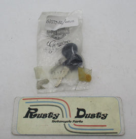 Harley Davidson Genuine NOS Fuel Door Key Set 61077-82 Code 0515