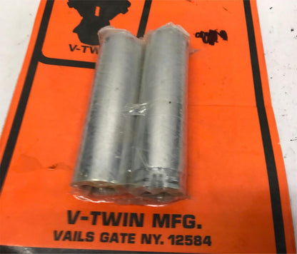 V-Twin Harley Billet Fat Style Grip Set 28-0582