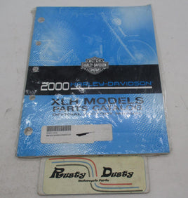 Harley Davidson Official Factory 2000 XLH Sportster Parts Catalog 99451-00A