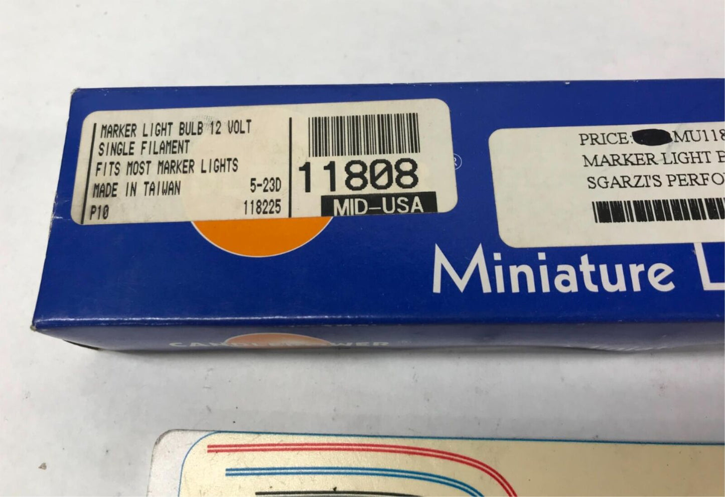 Pack of (10)  single filament Marker Turn Signal Lamp Light Bulbs 12V