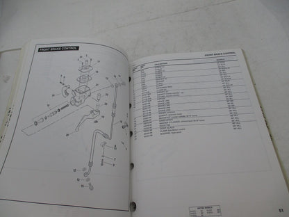 Harley Davidson Official Factory 1998 Softail Parts Catalog 99455-98A