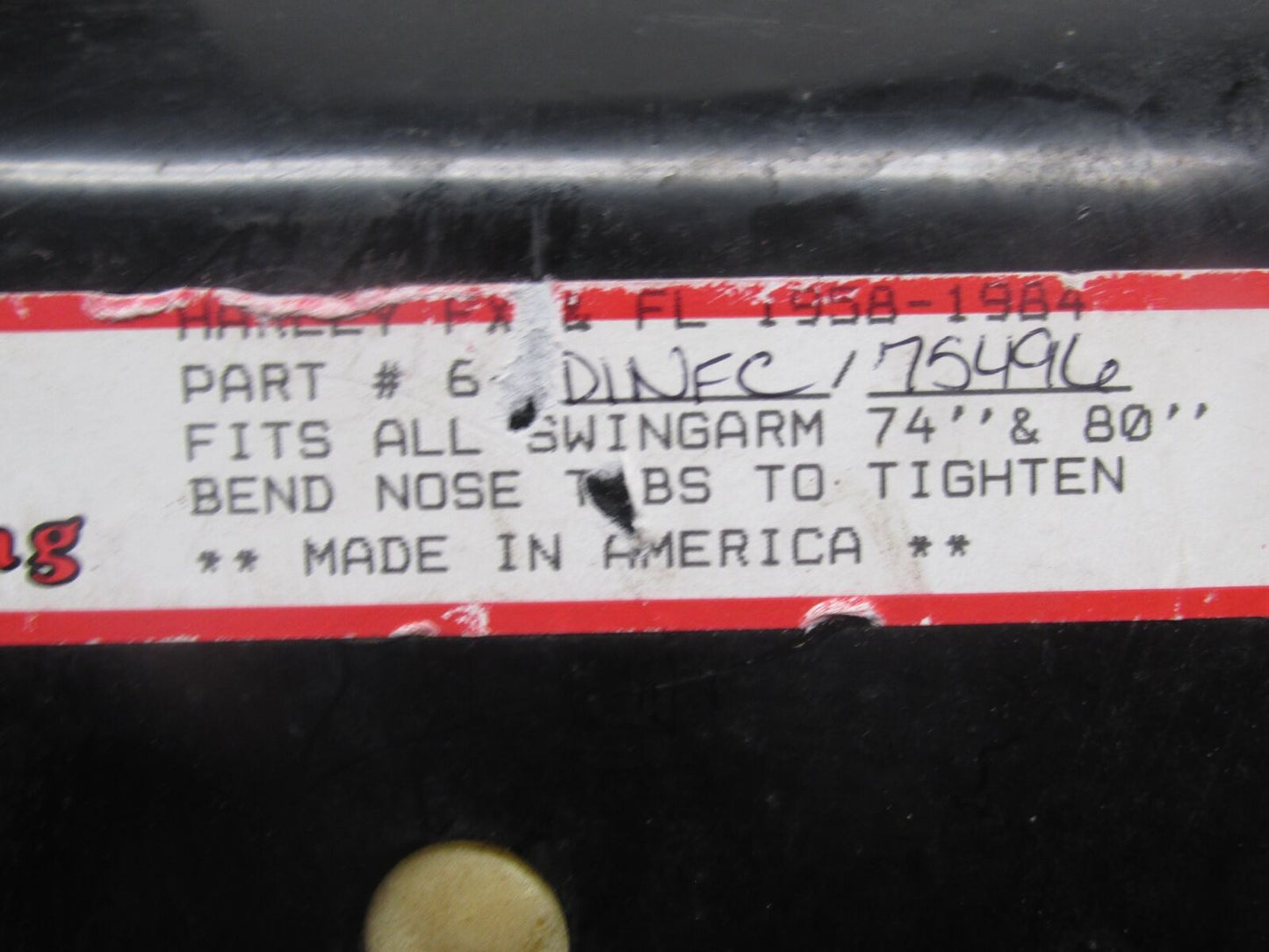 Harley Davidson Mustang Seat Chrome Studded with Conchos FX FL 58-84 75496 75340