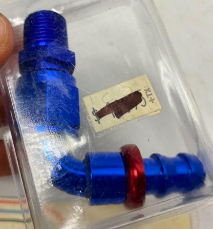 Redhorse Performance Right Angle Push Lock Hose End