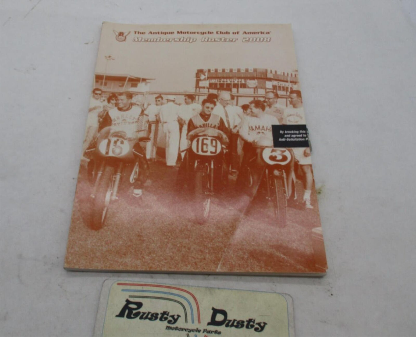 The Antique Motorcycle Club of America Membership Rooster 2008
