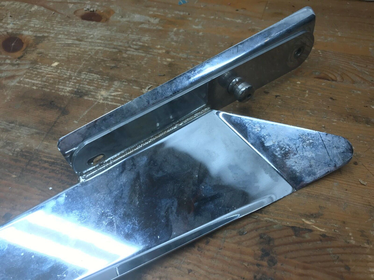 Genuine Harley Davidson Road King Custom Front Right Chrome Wind Deflector