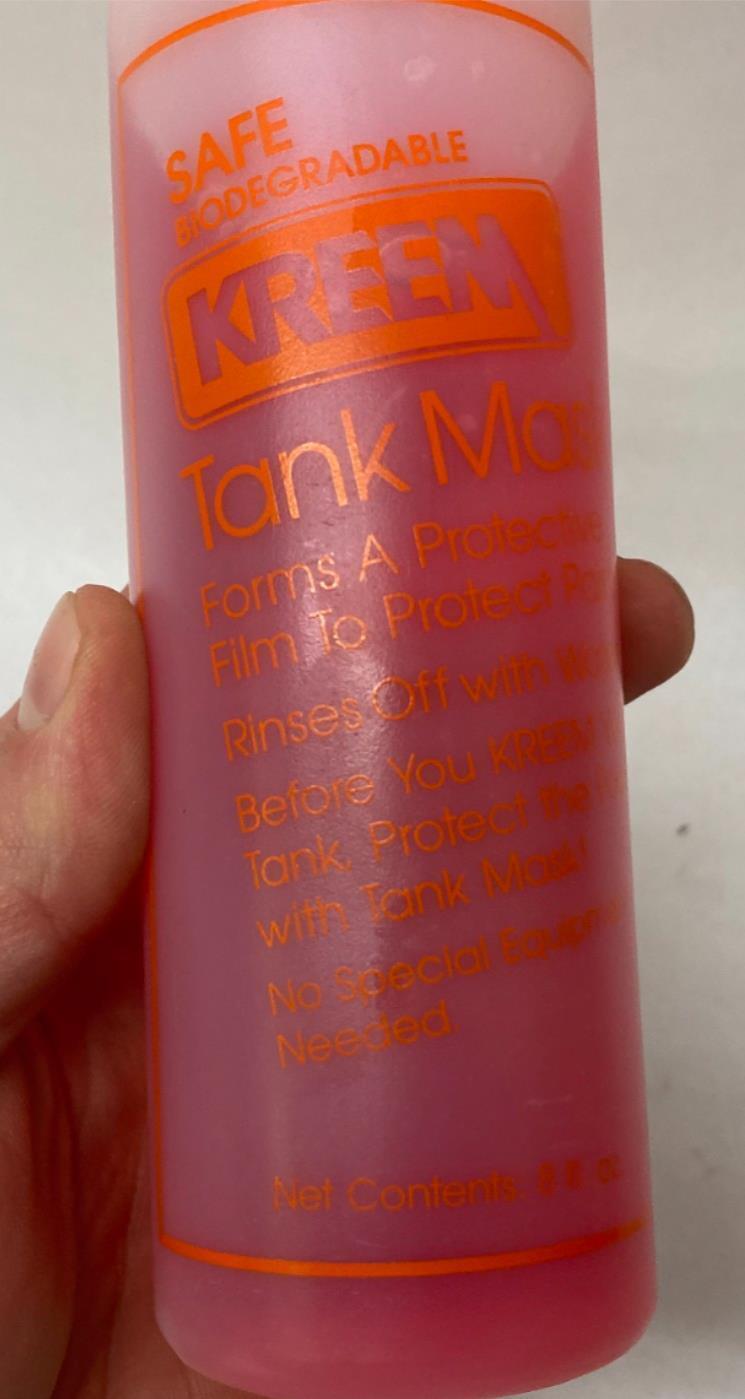 Kreem Tank Mask Protectant Coating Motorcycle Container Size 8 fl oz