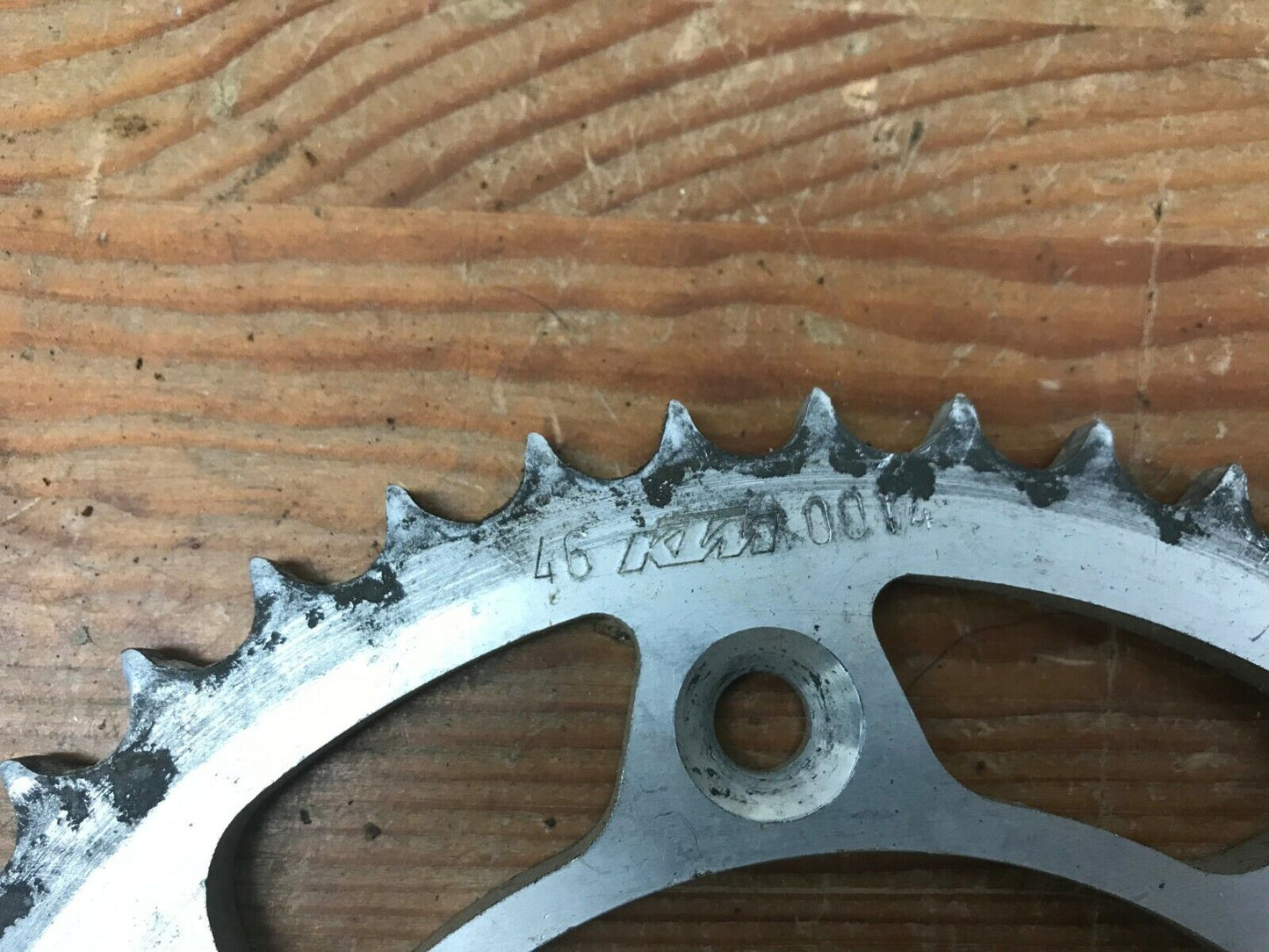 KTM 0014 46 Rear Sprocket Silver Used OEM