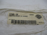 Harley Davidson Genuine NOS LH Windshield Mounting Bracket 57305-06