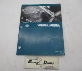 Harley Davidson Official Factory 2005 VRSCSE Parts Catalog 99458-05