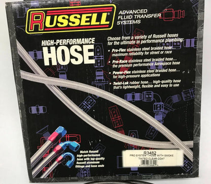 Russell Performance Braided Pro System Hose Smoke Tinted R3482