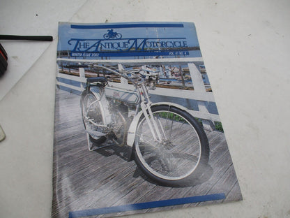 Complete Set of 4 The Antique Motorcycle Magazines All Issues from 2002 Vol. 41