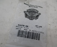 Lot of 5 Harley Davidson Genuine NOS Tourpak Backing Plates 53478-80