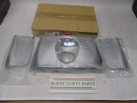 Harley 49-59 FLH V-Twin NOS Metal Windshield Cover Kit 24-9913