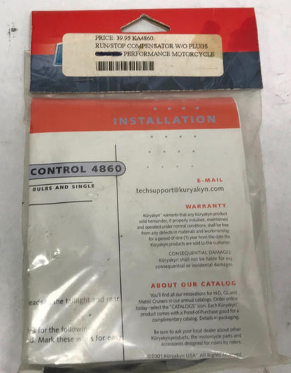 Kuryakyn 4860 Run/Stop Compensator without Plugs Harley Davidson