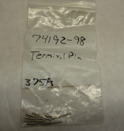 Lot of (8) Harley-Davidson Genuine Solid Pin Terminals 74192-98