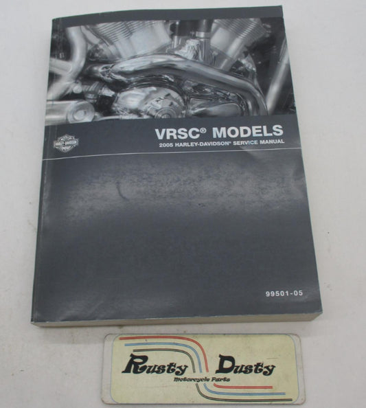 Harley Davidson Official Factory NOS 2005 VRSC Models Service Manual 99501-05