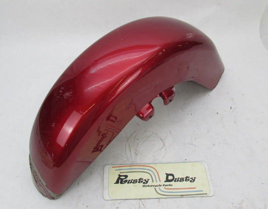 Harley Davidson Red Touring Electra Road King Glide Front Wheel Cover 7" Fender