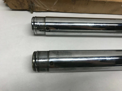 Custom Cycle T1341 41mm Show Chrome Fork Tubes - 32.25in.