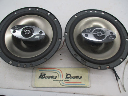 Pair of Dual Electronics Car Audio Harley Motorcycle Speakers DS653