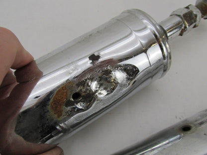 Pair of Harley Davidson EVO Softail Heritage Fat Boy Chrome Rear Shocks