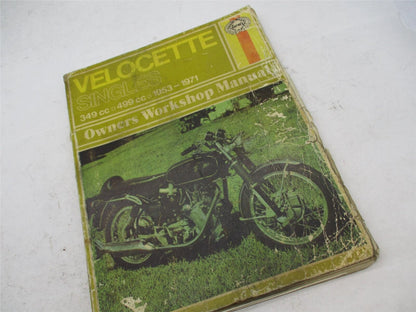 Haynes Velocette 1953-1971 349 and 499cc Singles Owners Workshop Manual