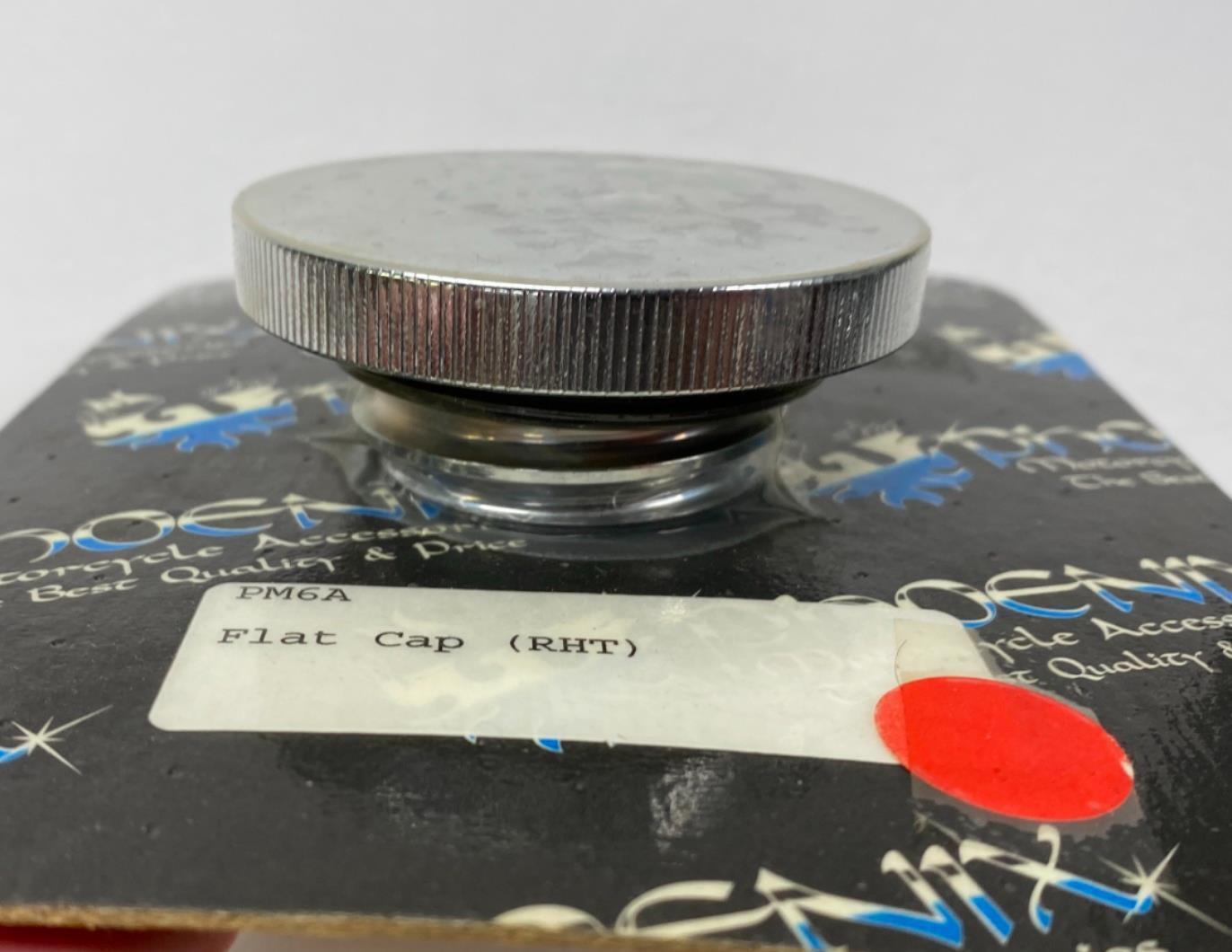 Phoenix Flat Gas Tank Cap Tank Cap Right Hand Harley Davidson