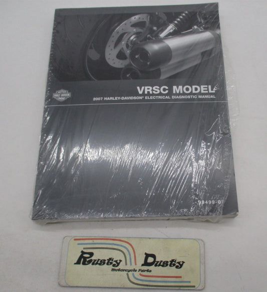 Harley Davidson Official 2007 VRSC Models Electrical Diagnostic Manual 99499-07