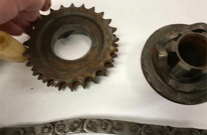 Harley 24T Tooth Big Twin Compensator Sprocket & Chain Guard