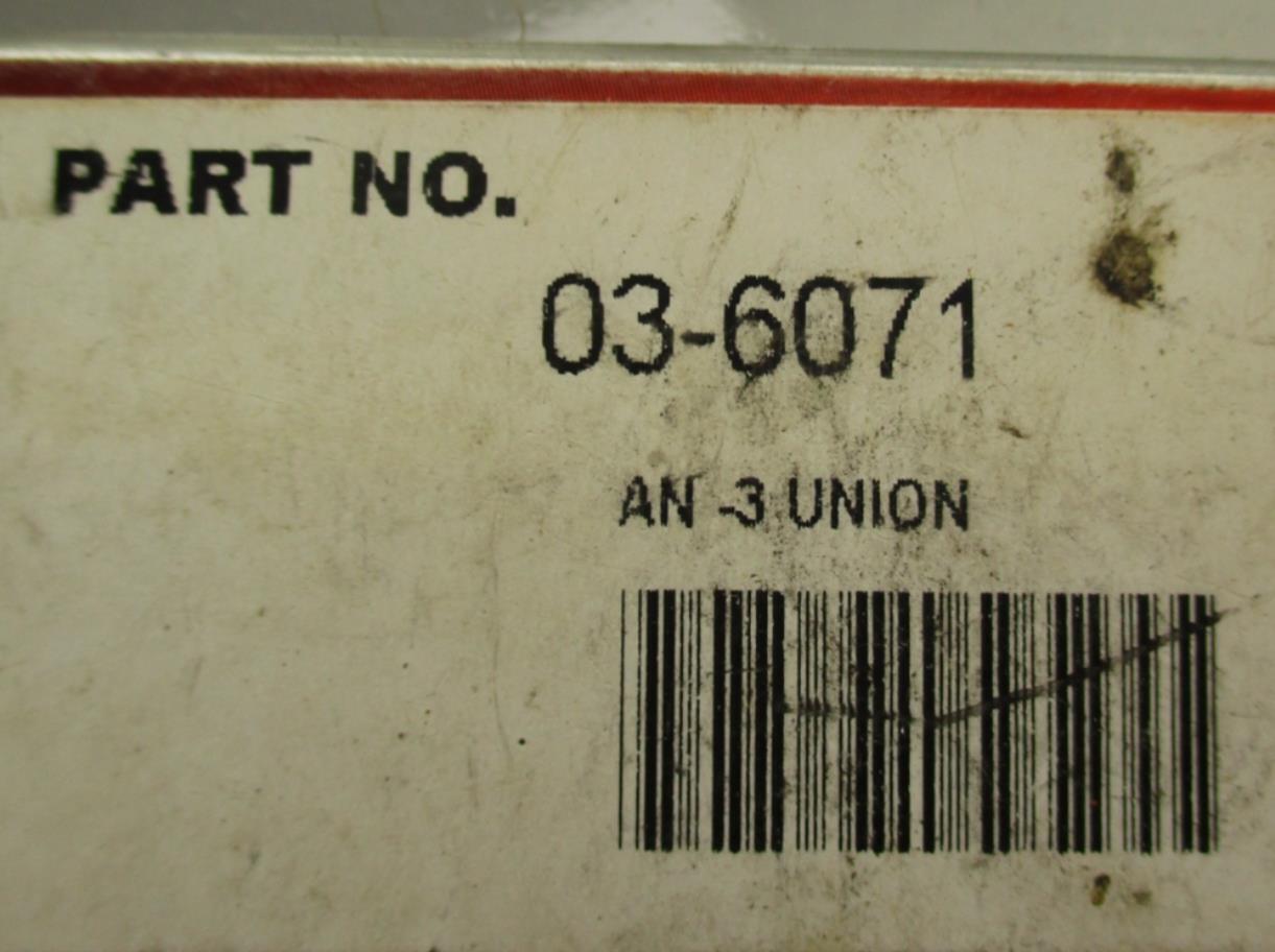Goodridge 03-6071 Harley Davidson Brake Line AN-3 Union Chrome