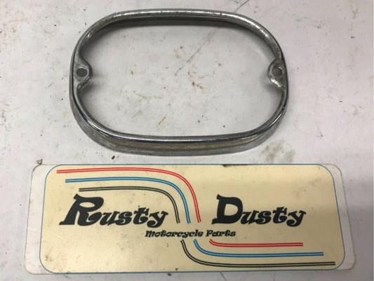 Harley Davidson Ironhead Shovelhead Guide Tail Light chrome Trim